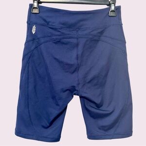 FP movement 9” navy bike shorts
